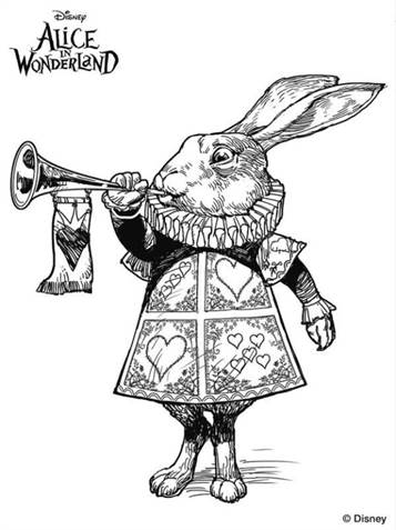 Kids-n-fun.de | 11 Ausmalbilder von Alice im Wunderland